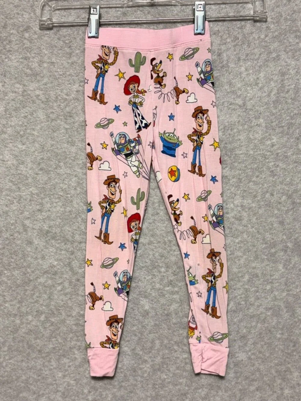 Little Sleepies Toy Story Pals 2T Pajama Set Pink Two Piece Disney Pixar